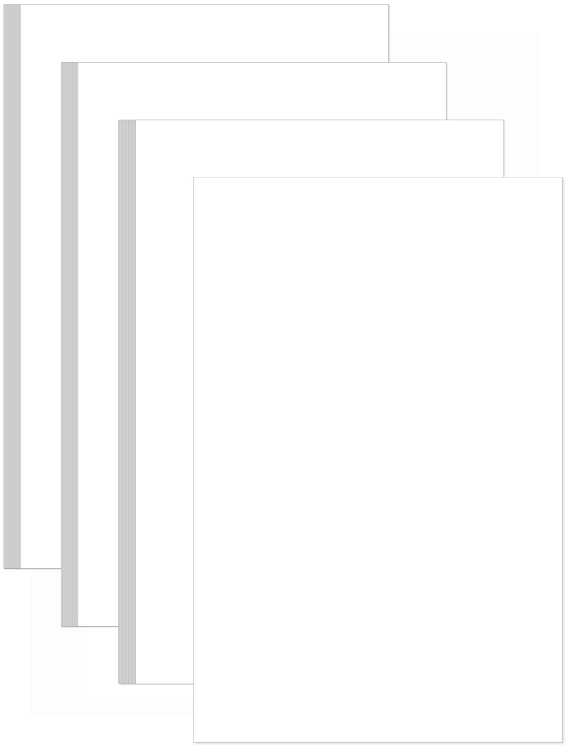 8.5" x 11" Copy Printer Paper - 100 Sheets/200 Pages Premium Inkjet & Laser Paper, 20lb Blank Papers, Letter Size Printing in Office/School/Home