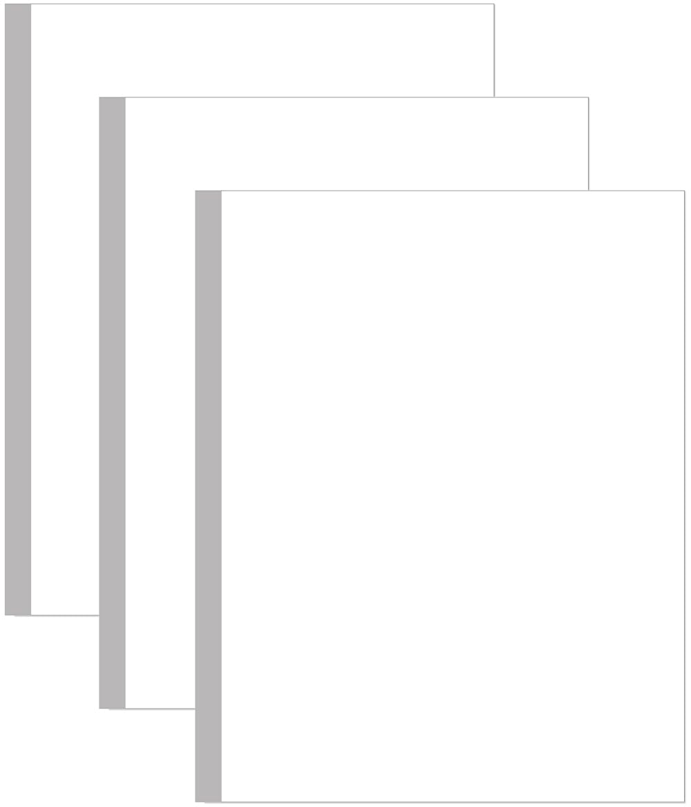 8.5" x 11" Copy Printer Paper - 100 Sheets/200 Pages Premium Inkjet & Laser Paper, 20lb Blank Papers, Letter Size Printing in Office/School/Home