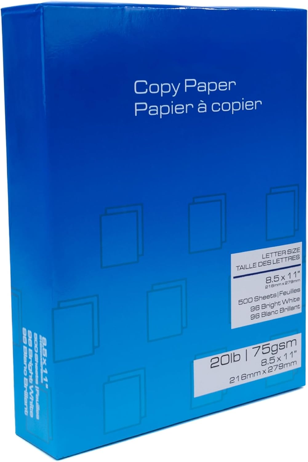 PSBM Multipurpose Copy Printer Paper 8.5 x 11 Inch 400 Reams 200000 Sheets