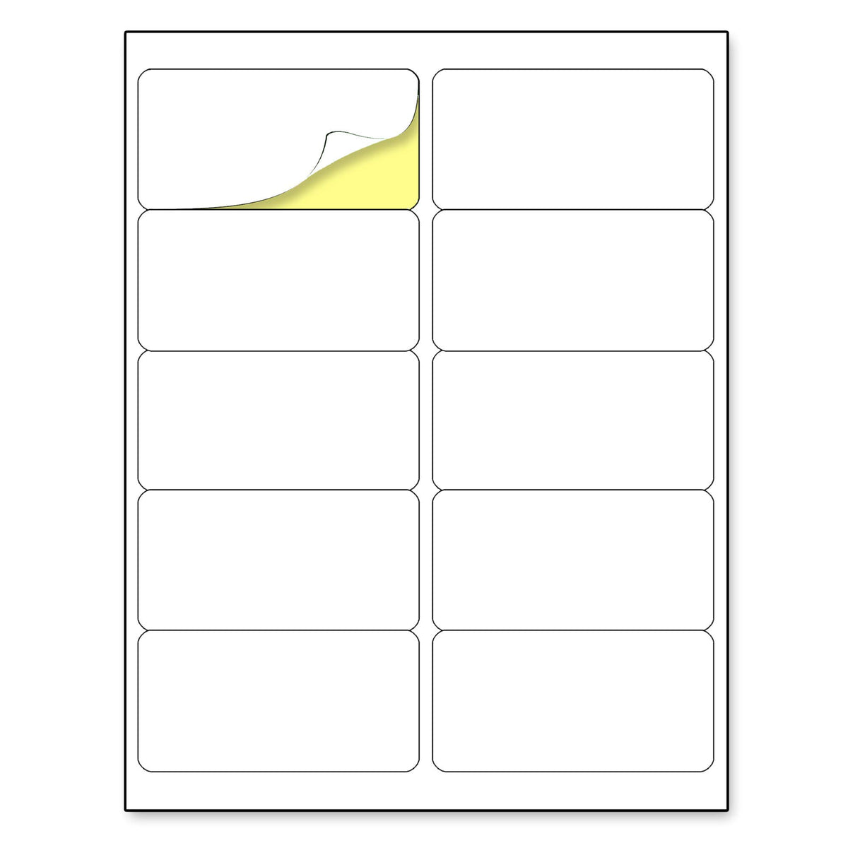 Sticker Paper for Printer, Printable Matte White Sticker - 30 Sheets
