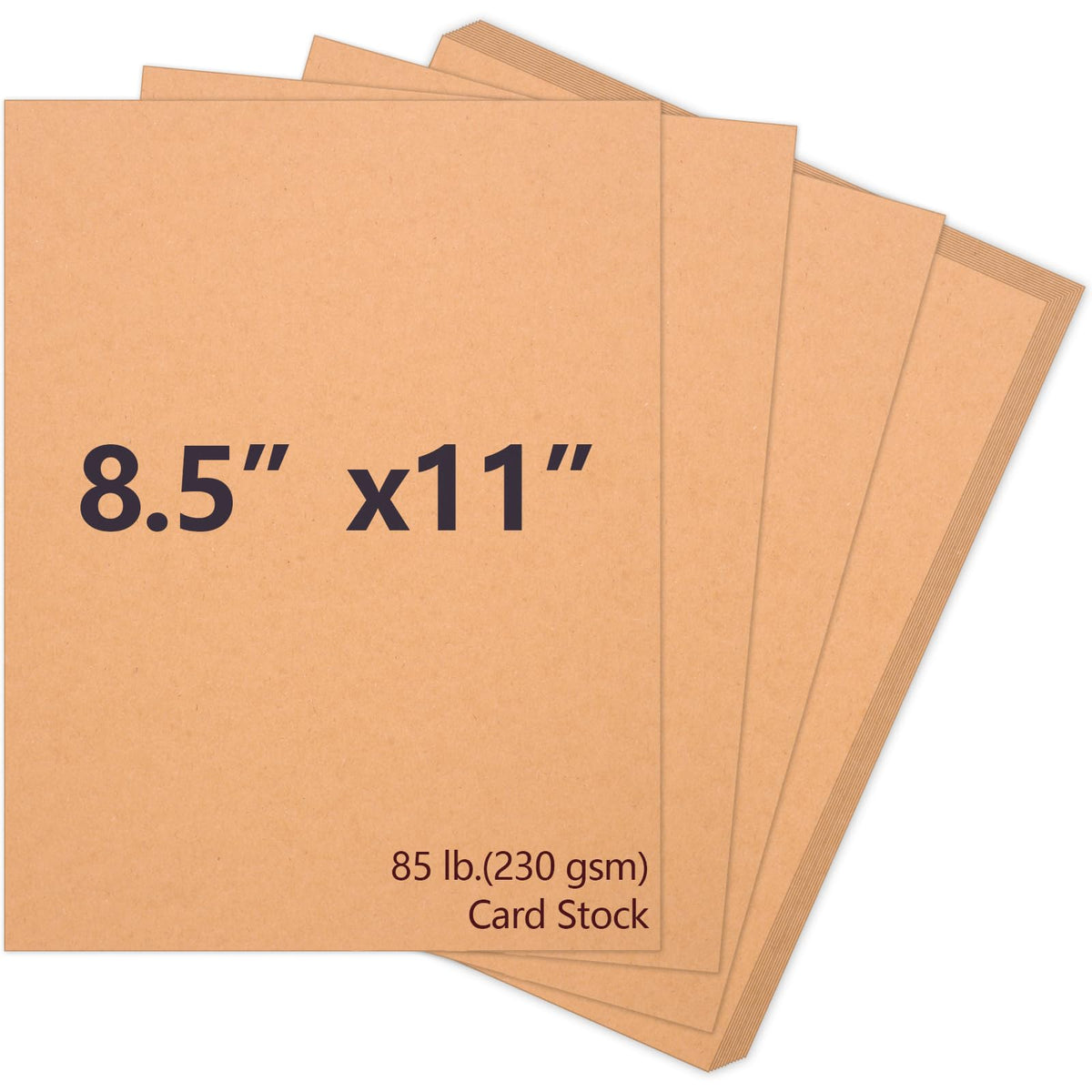 White Cardstock 8.5 x 11, 230gsm Cover Cardstock Paper, 85 Lb Heavy Card Stock for Printer, Card Stock Paper for Invitations, Scrapbooking, Crafts, Diy Cards, Decoration, Drawing (30 Sheets)