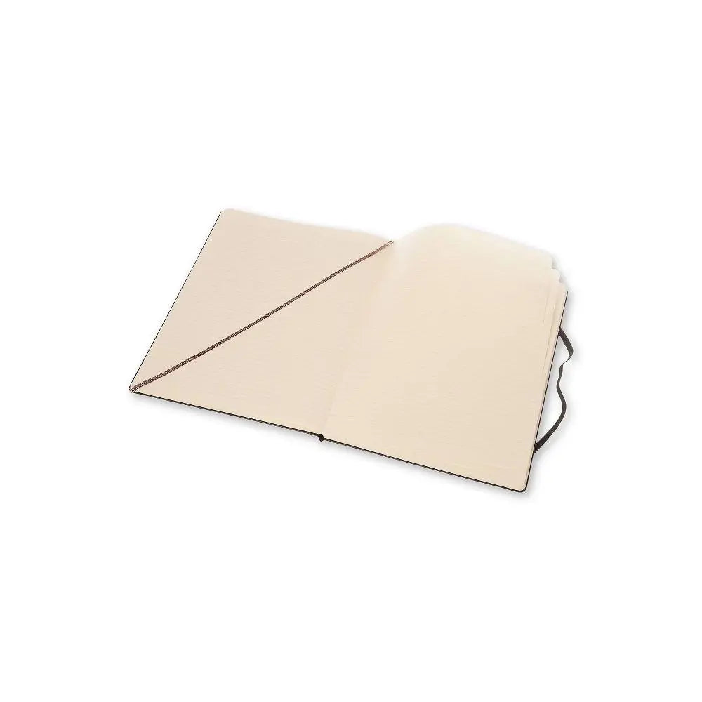 Moleskine Lined Hardcover Notebook - XL, 7.5"x9.5", Black, the notebook, 192 Sheets, Office Stationery for Journaling