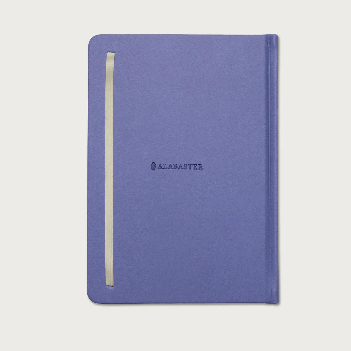 Alabaster Dotted Hardcover Bullet Journal Notebook, Medium Size 5.7in x 8in, 200 Pages Thick Paper - Bible Journaling Hardcover Notebooks