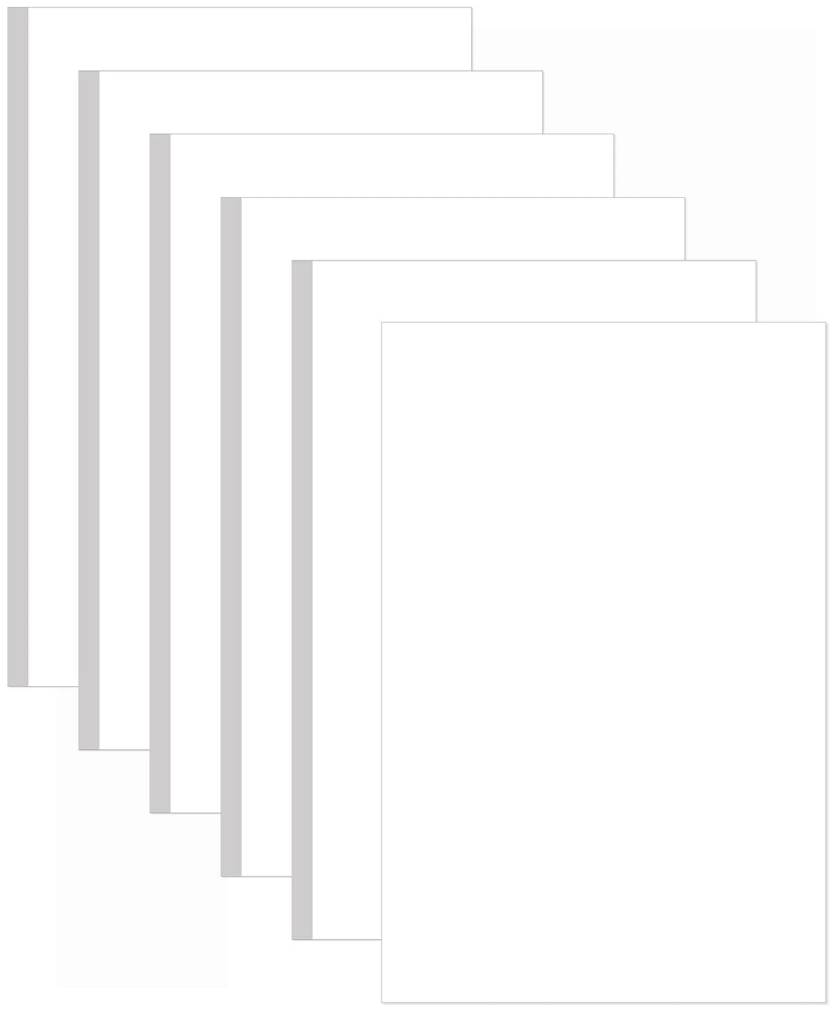 8.5" x 11" Copy Printer Paper - 100 Sheets/200 Pages Premium Inkjet & Laser Paper, 20lb Blank Papers, Letter Size Printing in Office/School/Home