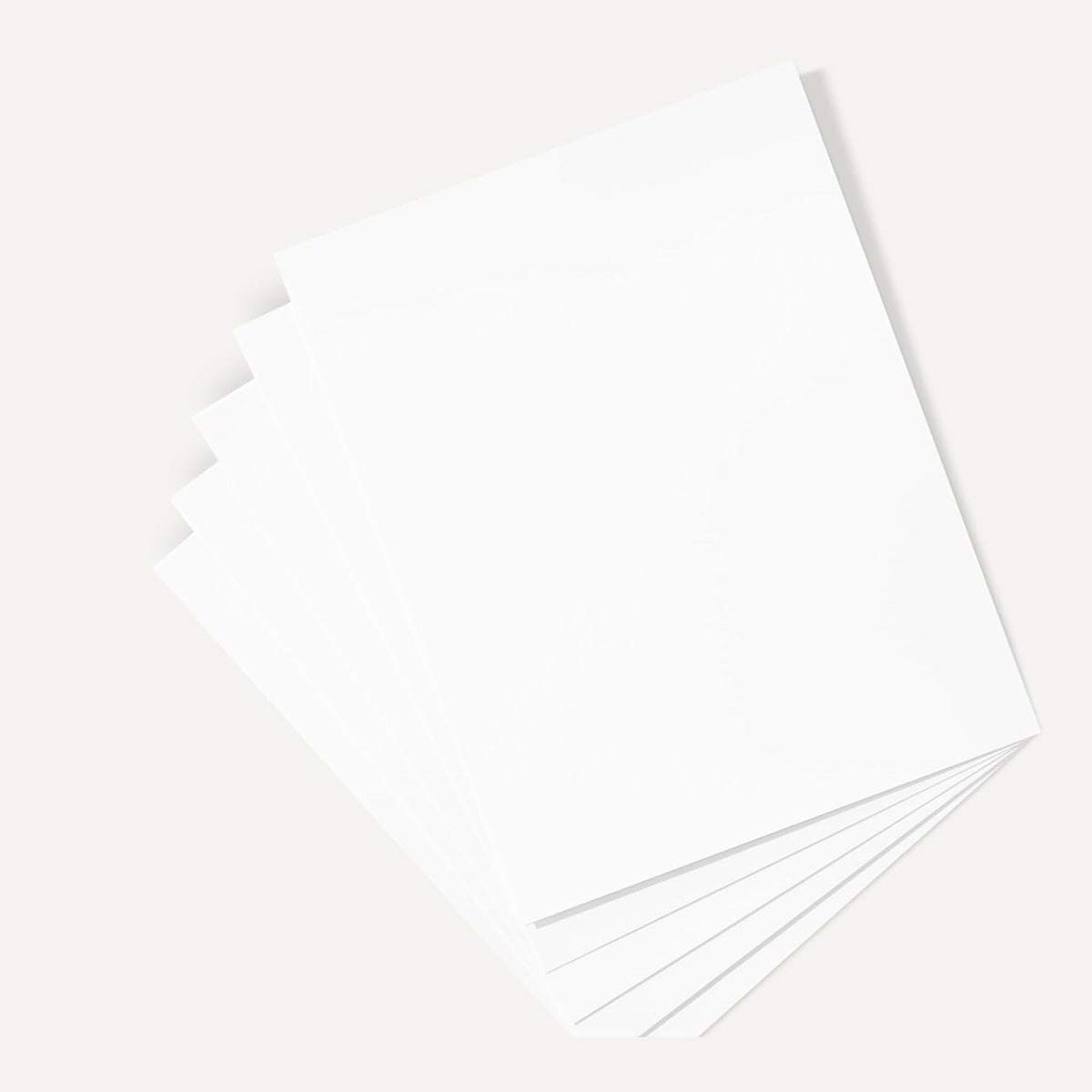 Amazon Basics Cardstock Paper, 8.5" x 11", 65 lb/176 gsm, 96 Bright White, 250 Sheets (Pack of 2)