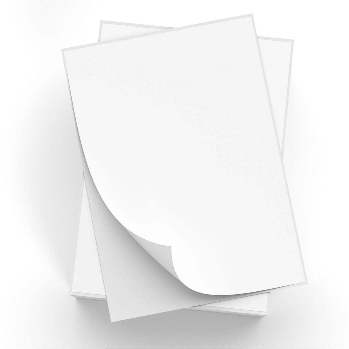 100 Full Sheets Sticker Paper for Laser & Ink Jet Printers, 8.5" x 11" Full Sheet Address Shipping Label, 100 Sheets 100 Labels