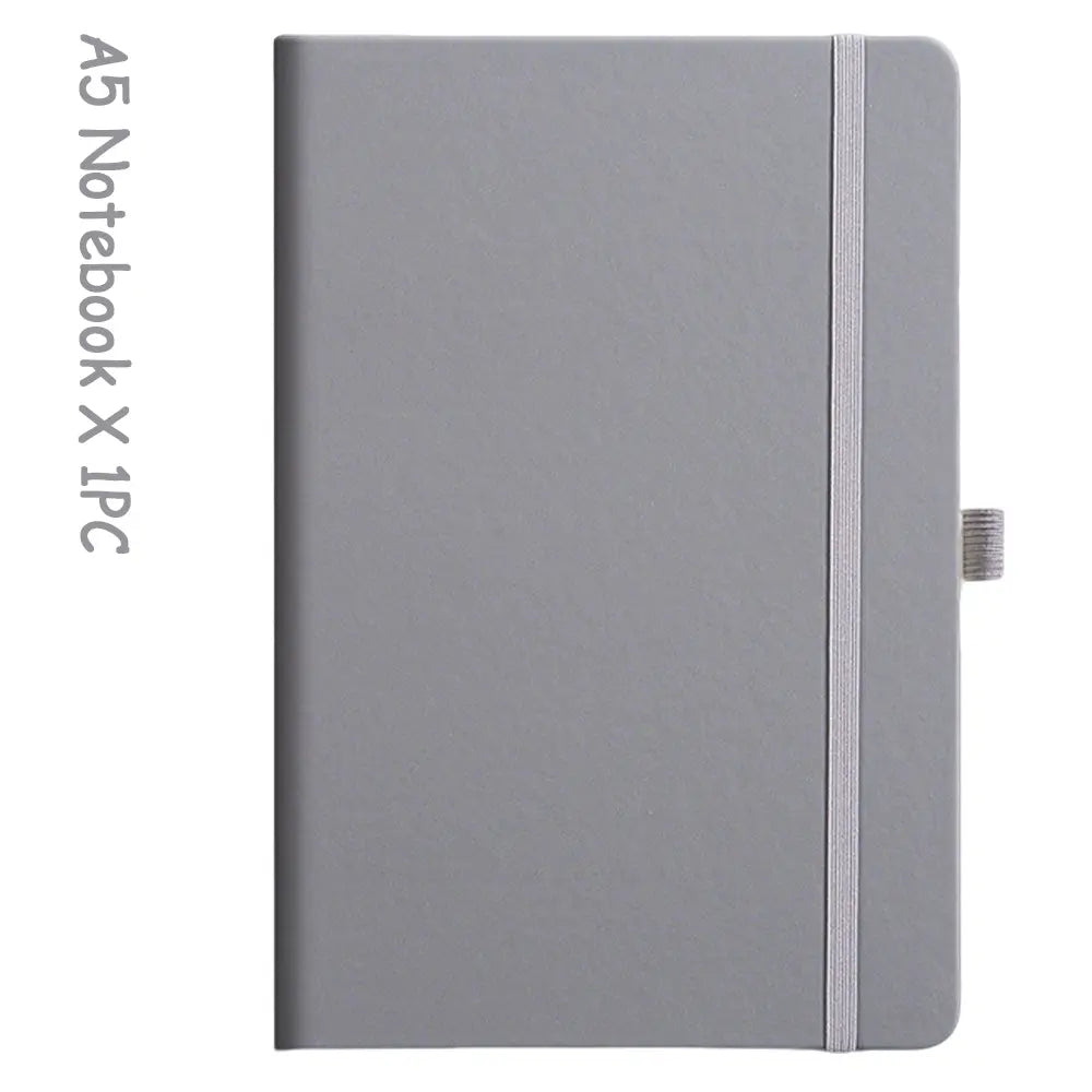 Bestselling Imitation Leather A5 Portable Study Notebook, 200 Pages Lined, 80gsm Smooth Paper, Ideal for Journaling Notebooks, Portable Diary, Class Notes, College Notebook, Gift Giving, Minimalist Series