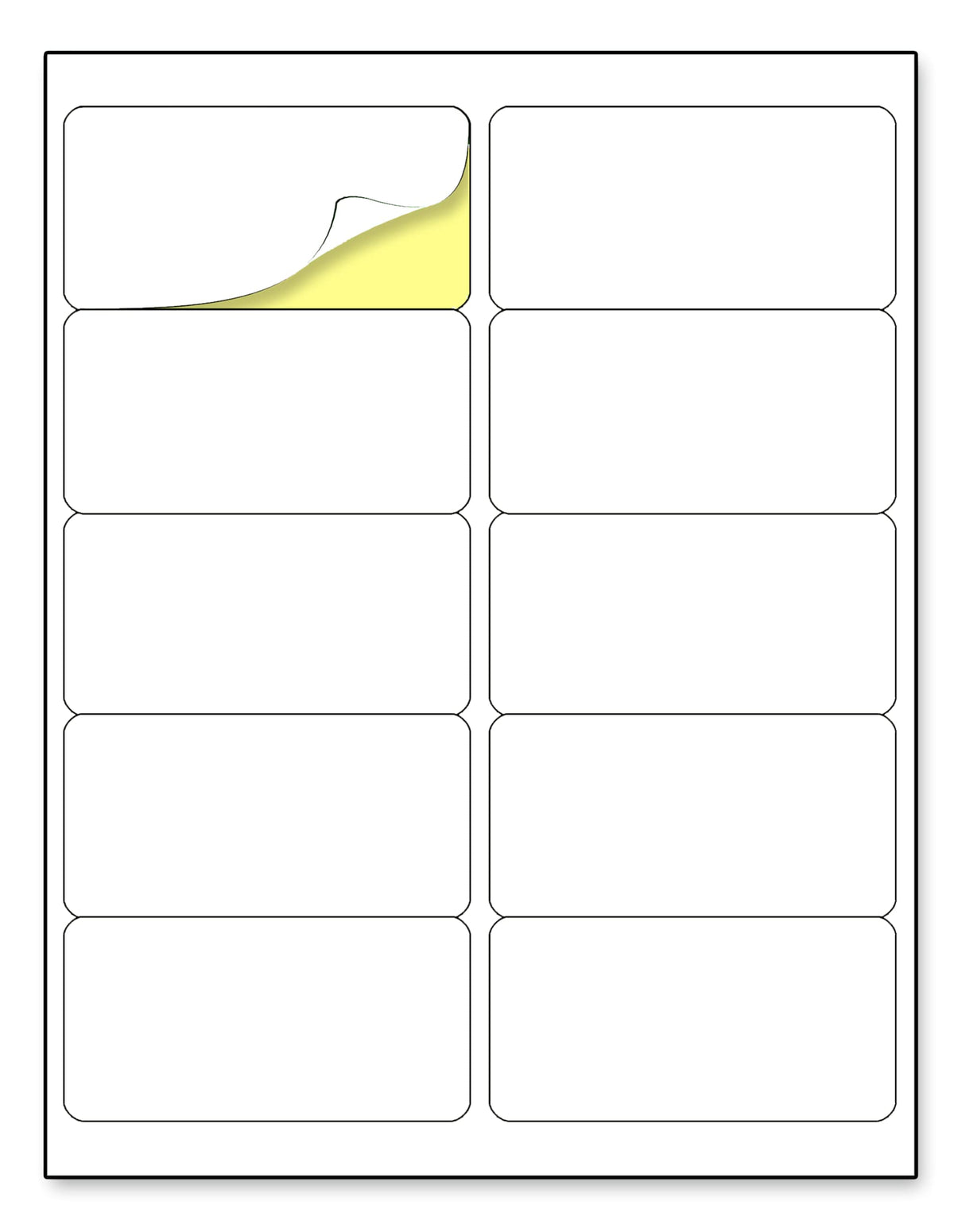 Sticker Paper for Printer, Printable Matte White Sticker - 30 Sheets