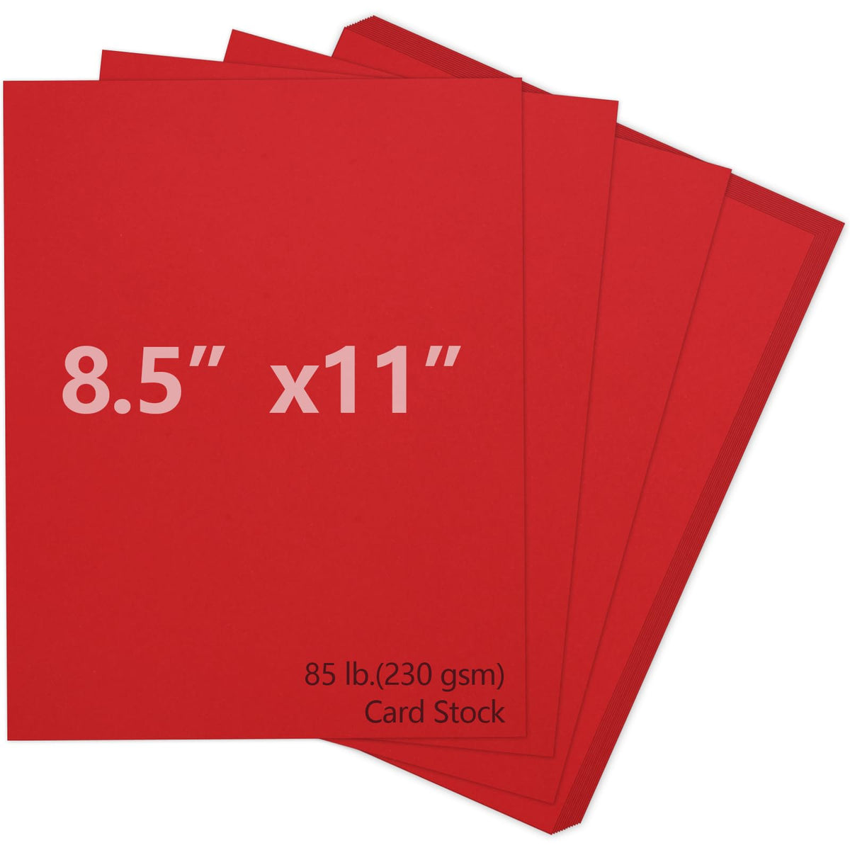 White Cardstock 8.5 x 11, 230gsm Cover Cardstock Paper, 85 Lb Heavy Card Stock for Printer, Card Stock Paper for Invitations, Scrapbooking, Crafts, Diy Cards, Decoration, Drawing (30 Sheets)