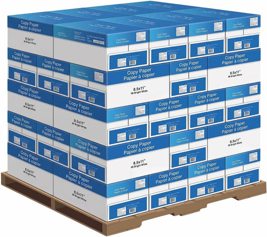 PSBM Multipurpose Copy Printer Paper 8.5 x 11 Inch 400 Reams 200000 Sheets