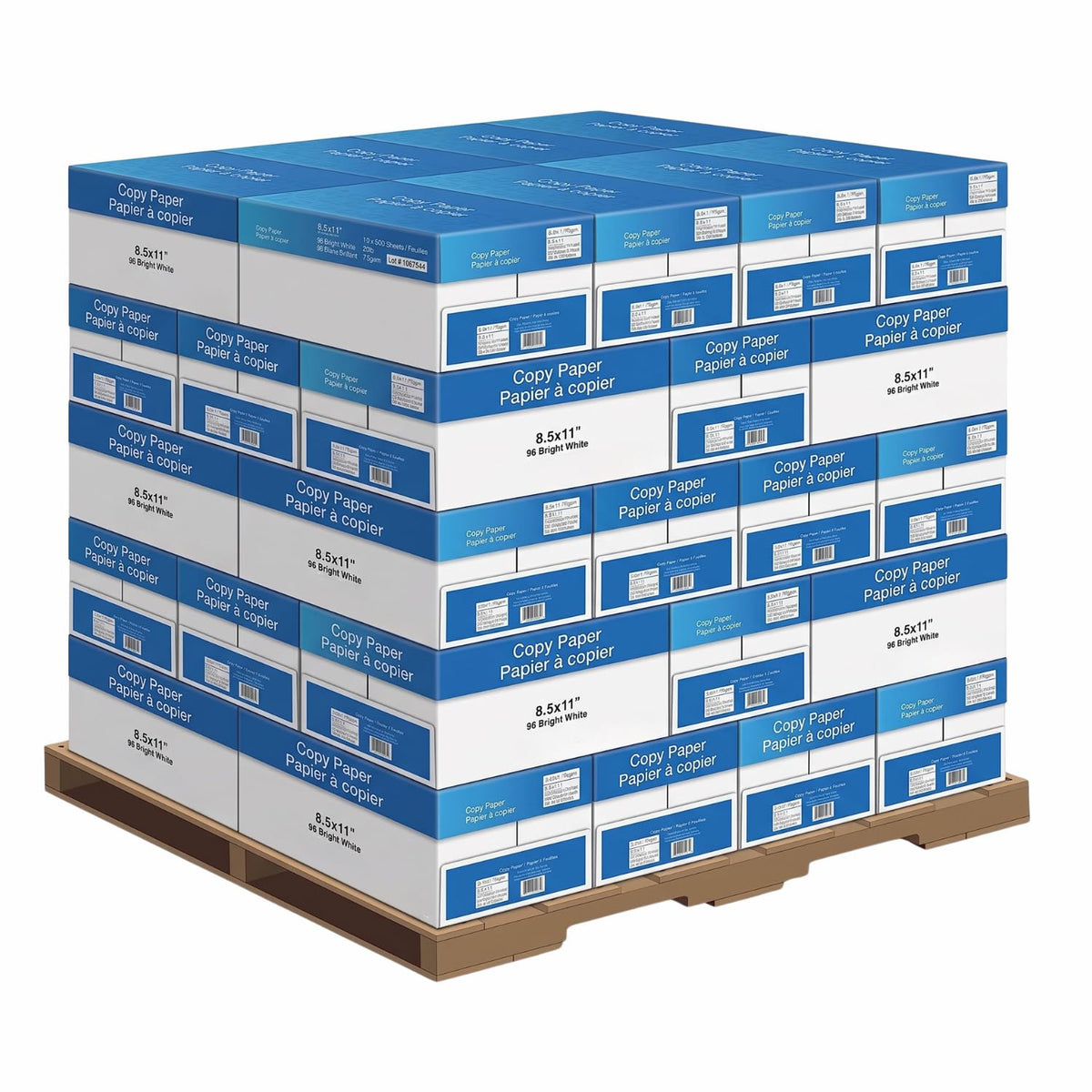PSBM Multipurpose Copy Printer Paper 8.5 x 11 Inch 400 Reams 200000 Sheets