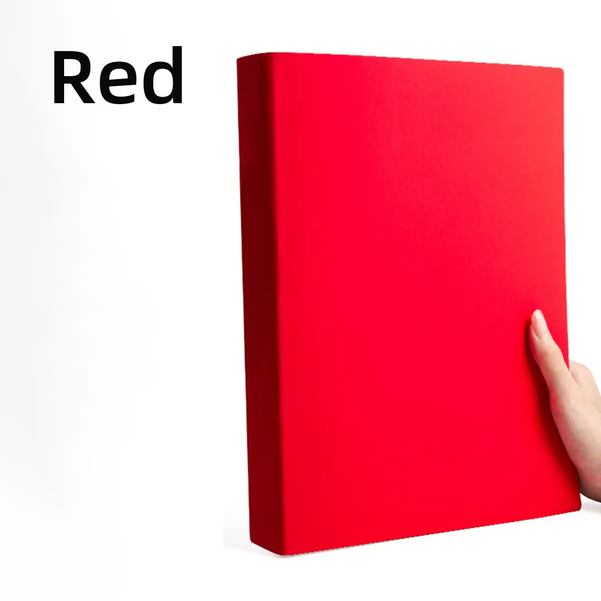 A4 Extra-Thick Notebook, 416 Pages, Soft PU Leather Cover, Waterproof 80g Cream No-Bleed Paper, 360° Lay-Flat Binding, Ribbon Bookmark, Journal & Diary Gift for University, Work & Travel