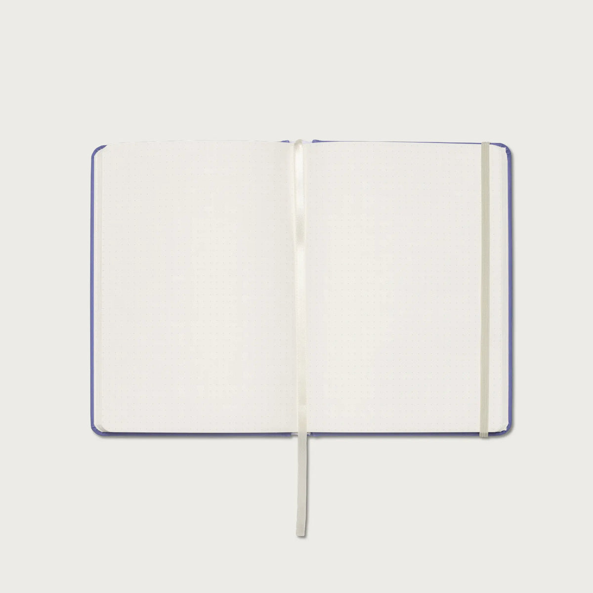 Alabaster Dotted Hardcover Bullet Journal Notebook, Medium Size 5.7in x 8in, 200 Pages Thick Paper - Bible Journaling Hardcover Notebooks