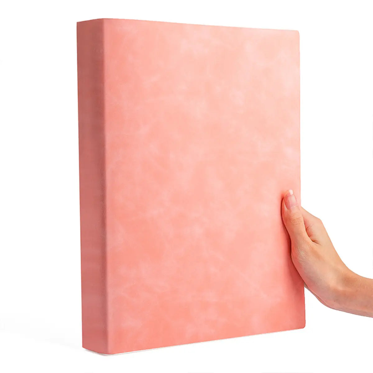 A4 Extra-Thick Notebook, 416 Pages, Soft PU Leather Cover, Waterproof 80g Cream No-Bleed Paper, 360° Lay-Flat Binding, Ribbon Bookmark, Journal & Diary Gift for University, Work & Travel