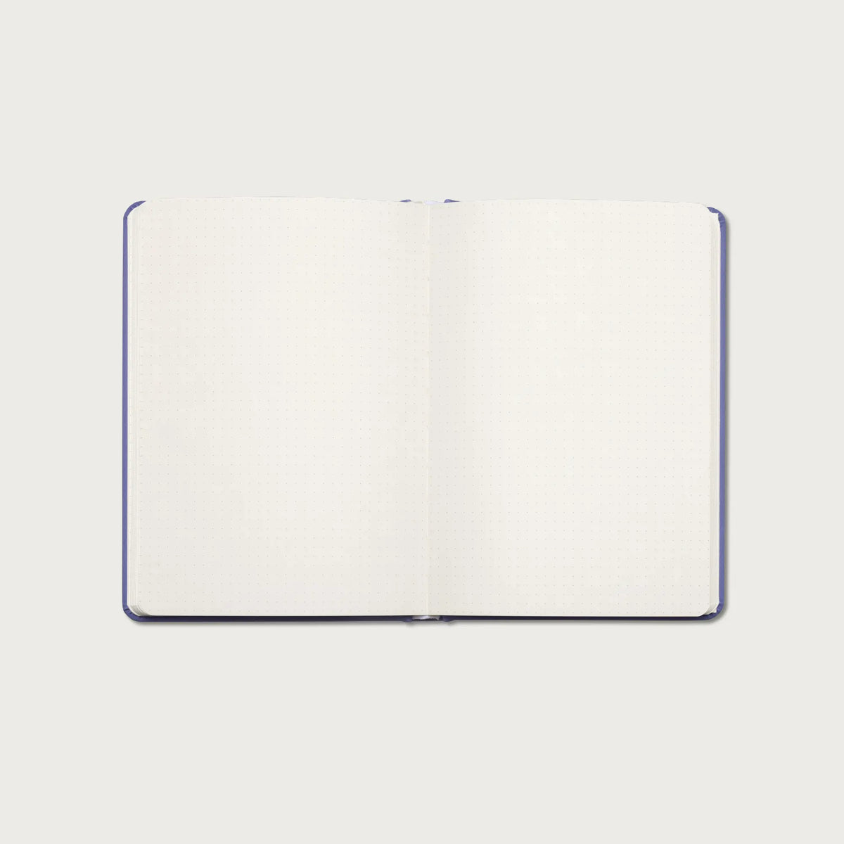 Alabaster Dotted Hardcover Bullet Journal Notebook, Medium Size 5.7in x 8in, 200 Pages Thick Paper - Bible Journaling Hardcover Notebooks